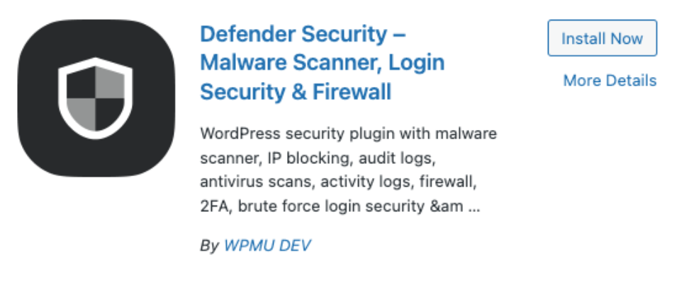 defender security | 10 Best WordPress Malware Website Scanner Plugins