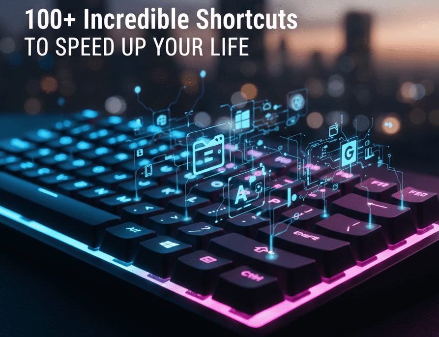 100+ Keys to Master Your Digital Life